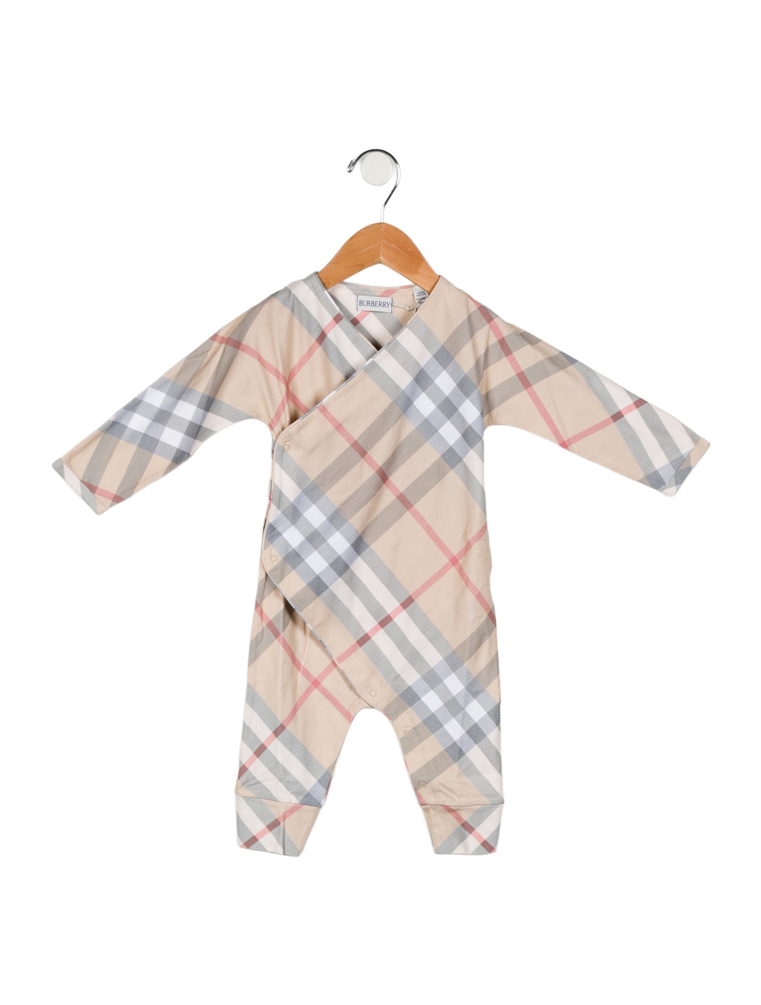 Burberry Infants' Checkprint One Piece w/Tags