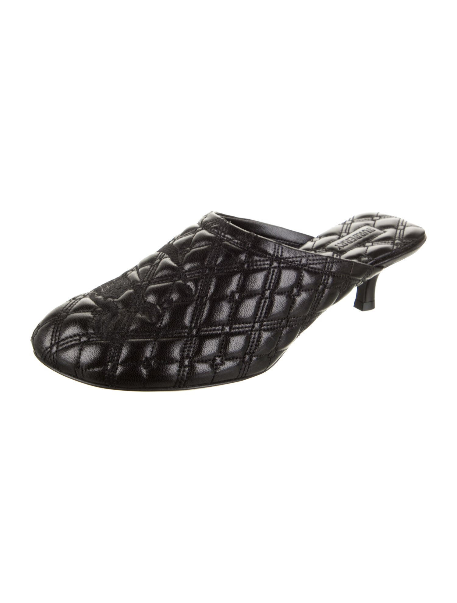 Burberry Leather Mules