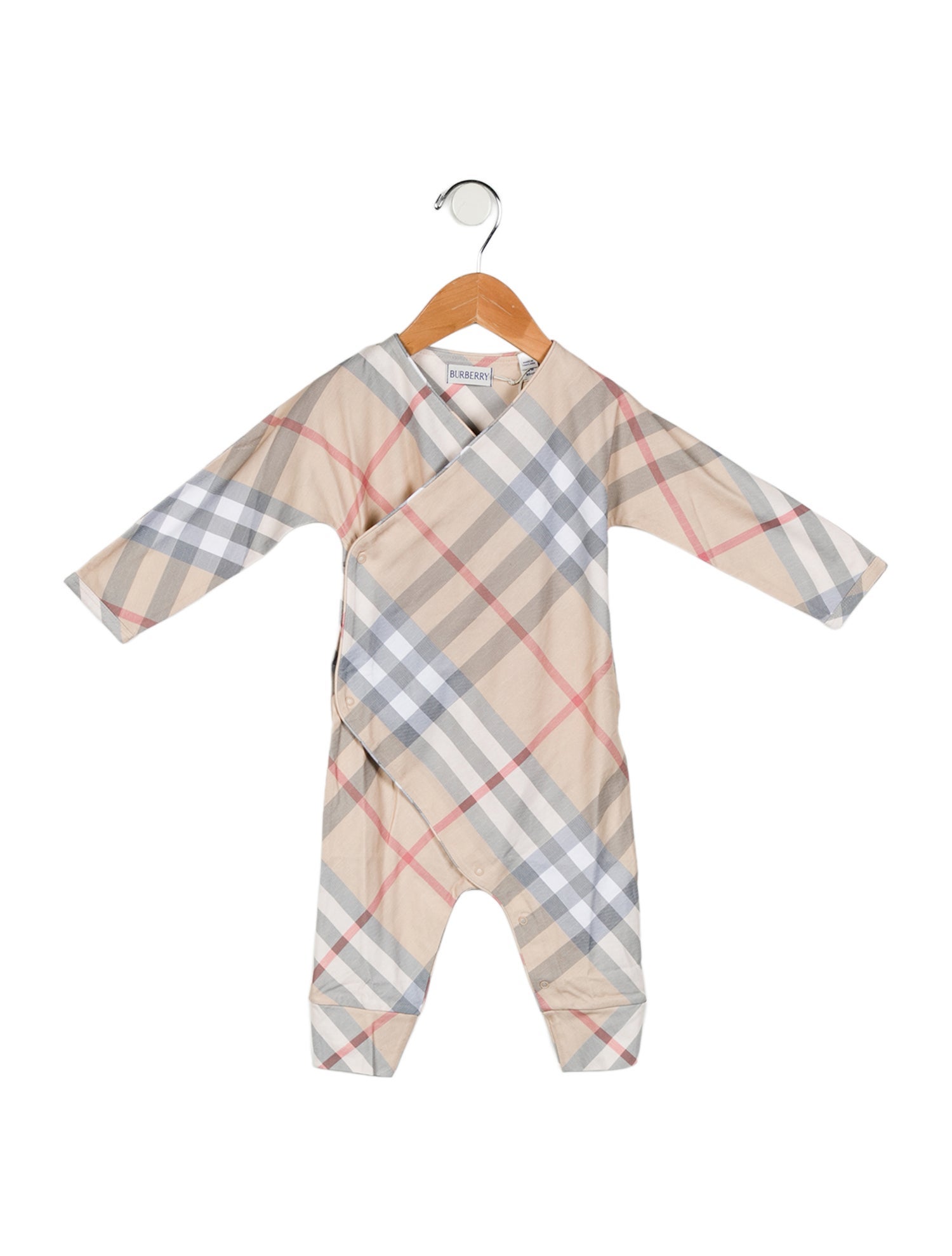 Burberry Infants' Checkprint One Piece w/Tags