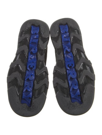 Burberry Suede Lace-Up Boots