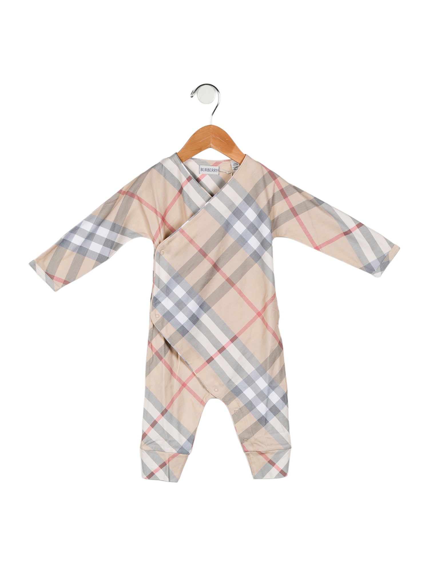 Burberry Infants' Checkprint One Piece w/Tags