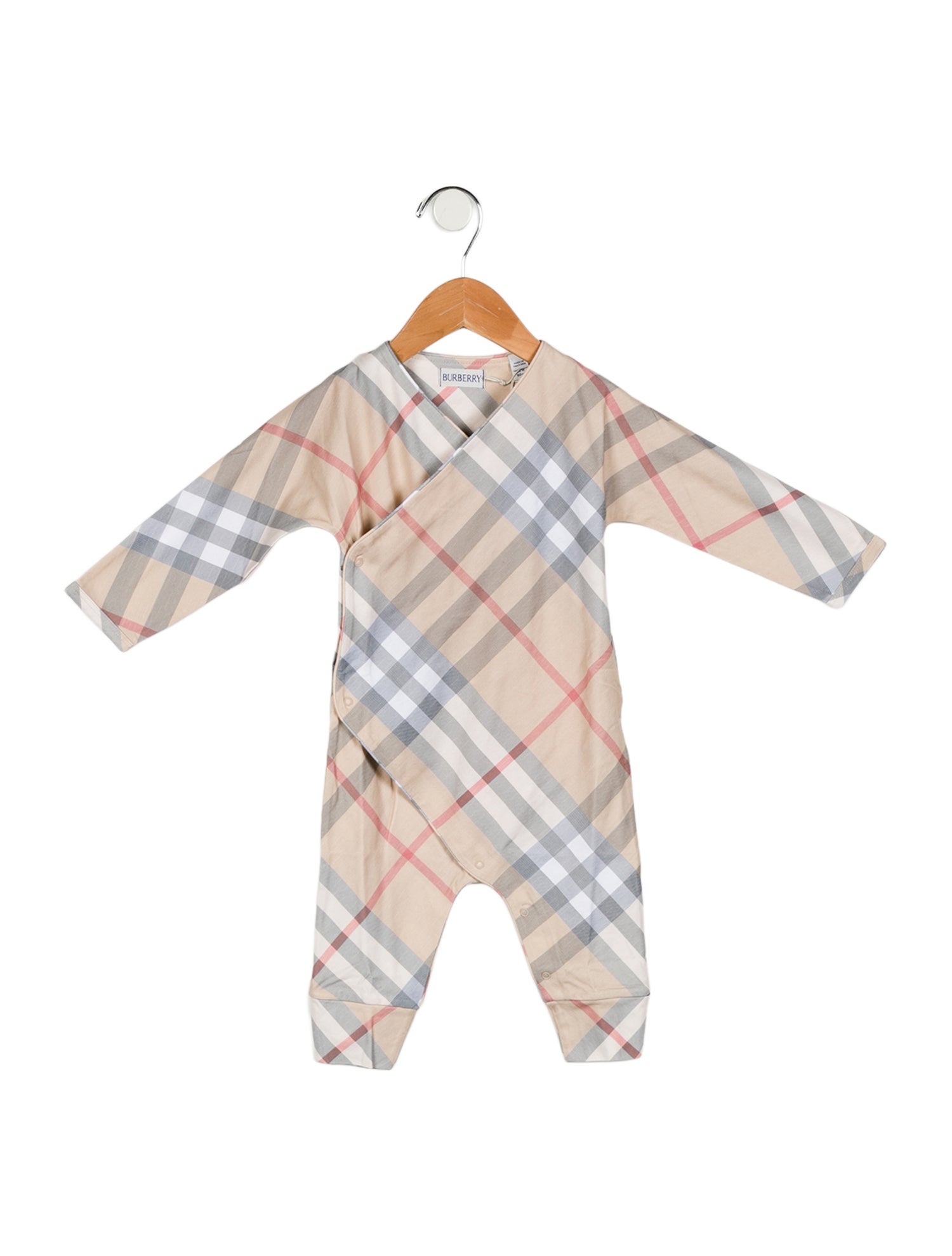 Burberry Infants' Checkprint One Piece w/Tags
