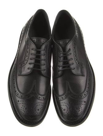 Burberry Leather Lasercut Accents Brogues