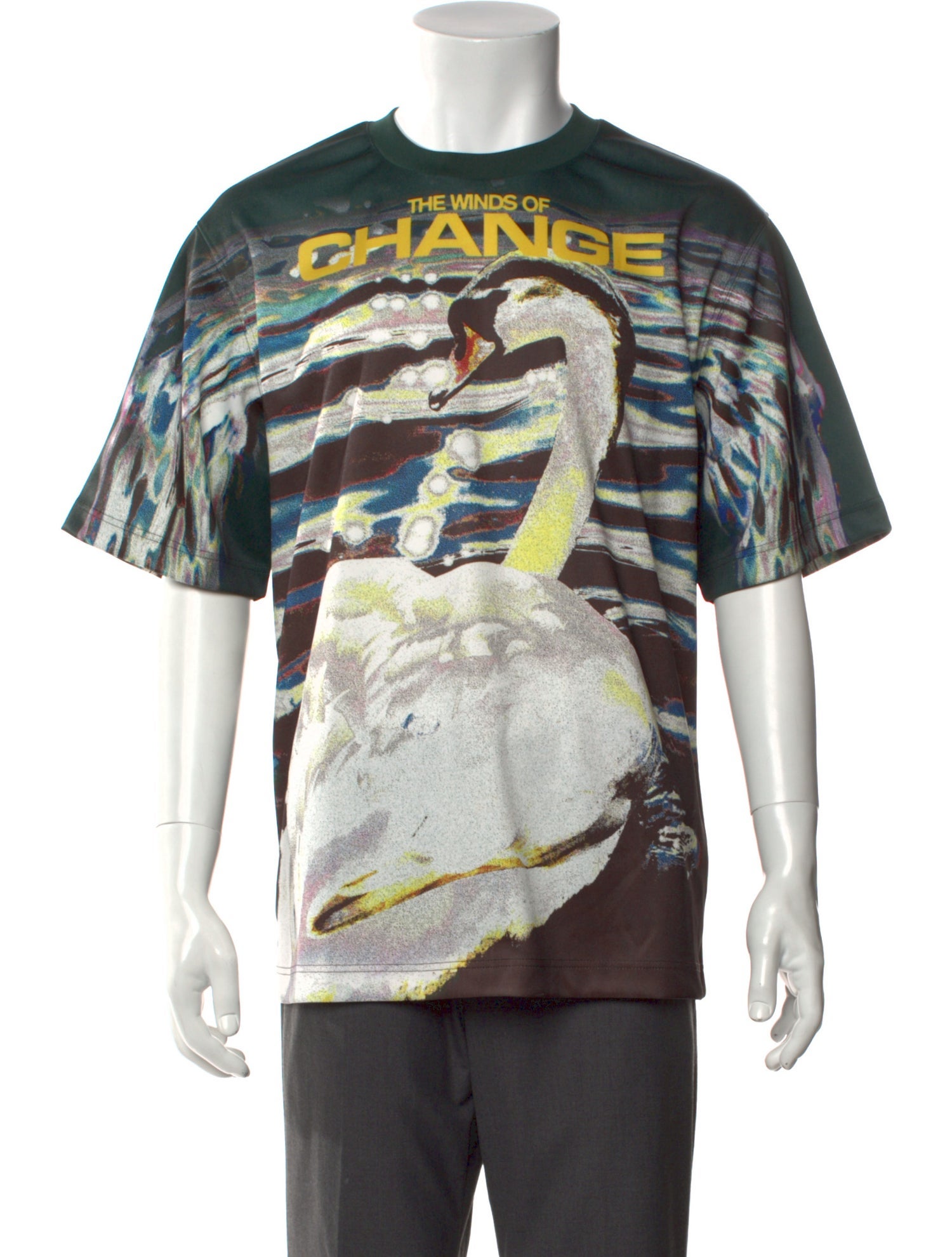 Burberry Graphic Print Crew Neck T-Shirt w/ Tags