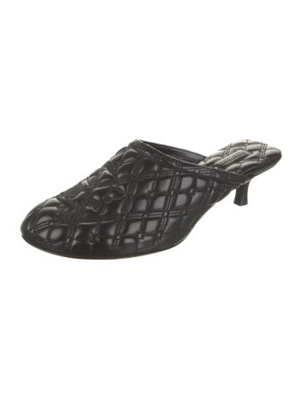 Burberry Leather Mules