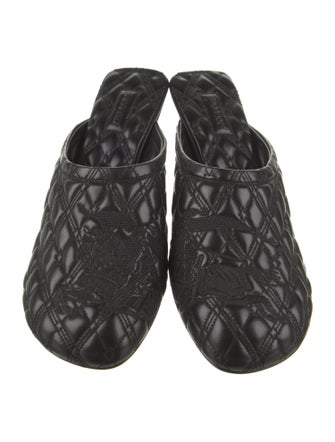 Burberry Leather Mules