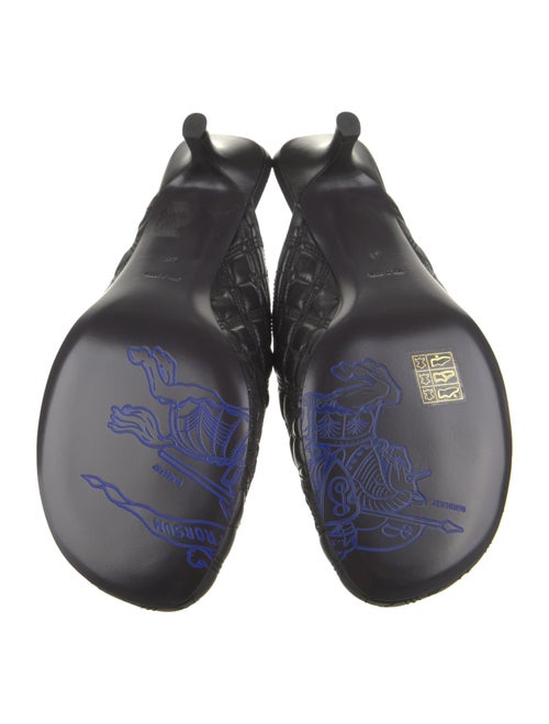 Burberry Leather Mules