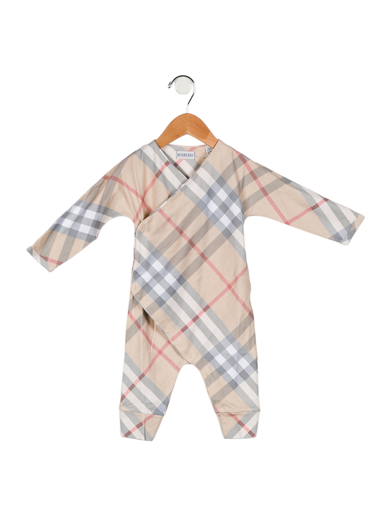 Burberry Infants' Checkprint One Piece w/Tags