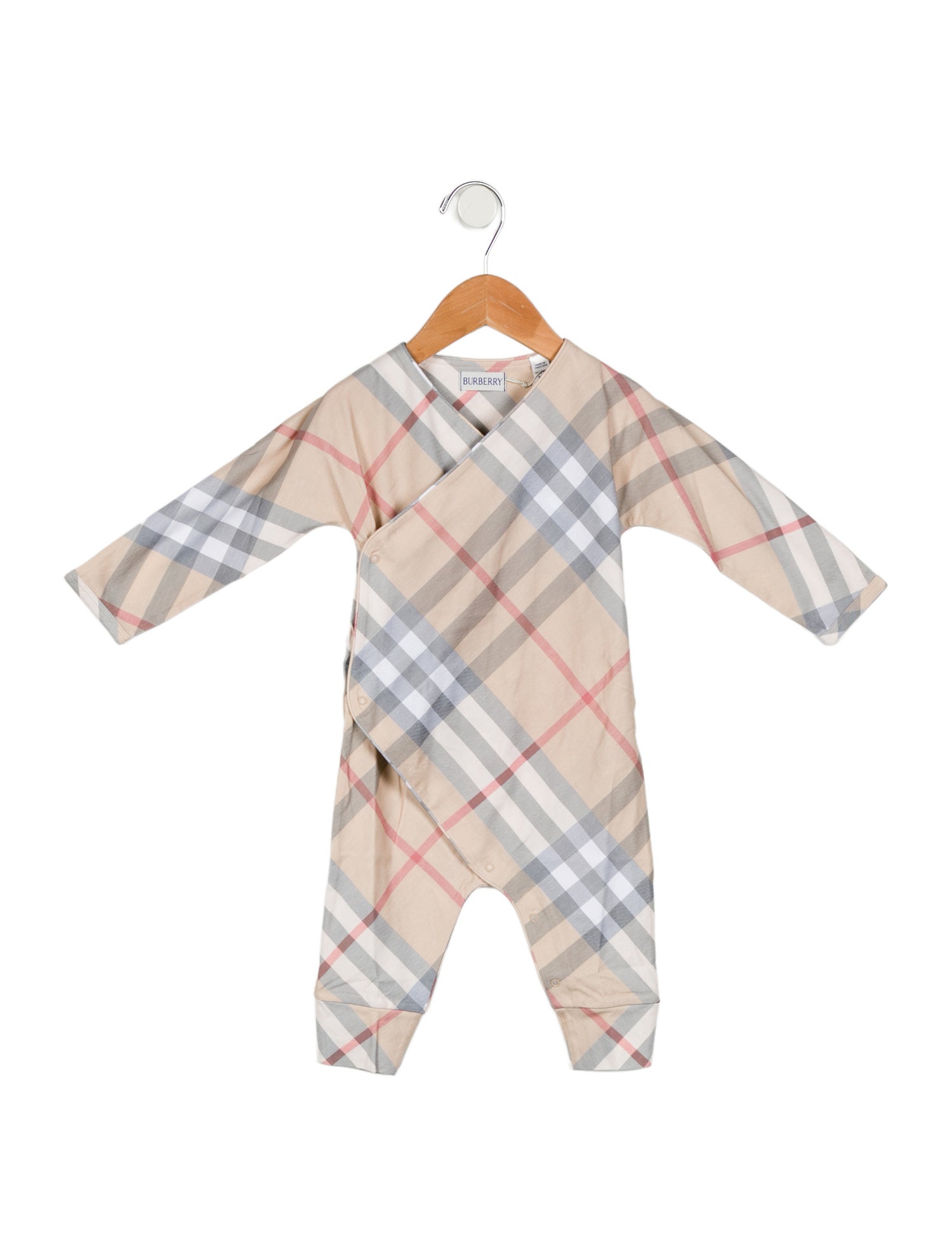 Burberry Infants' Checkprint One Piece w/Tags