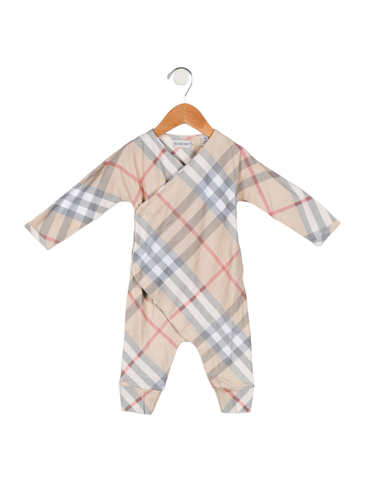 Burberry Infants' Checkprint One Piece w/Tags