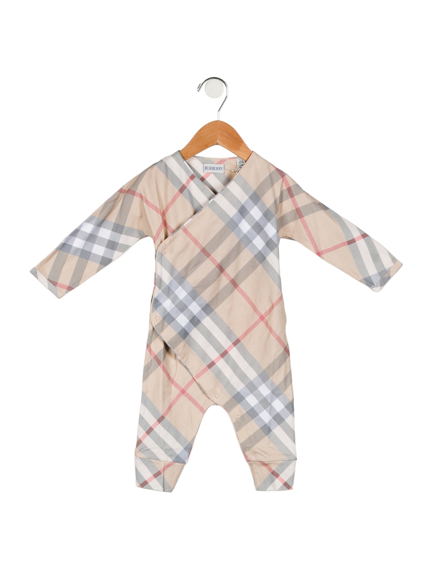 Burberry Infants' Checkprint One Piece w/Tags