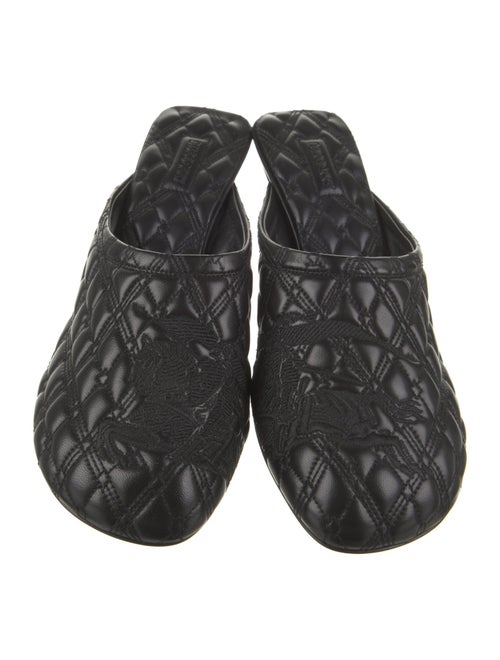 Burberry Leather Mules