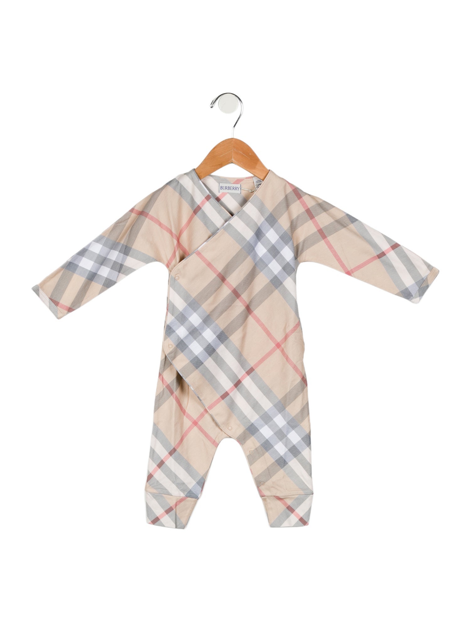 Burberry Infants' Checkprint One Piece w/Tags