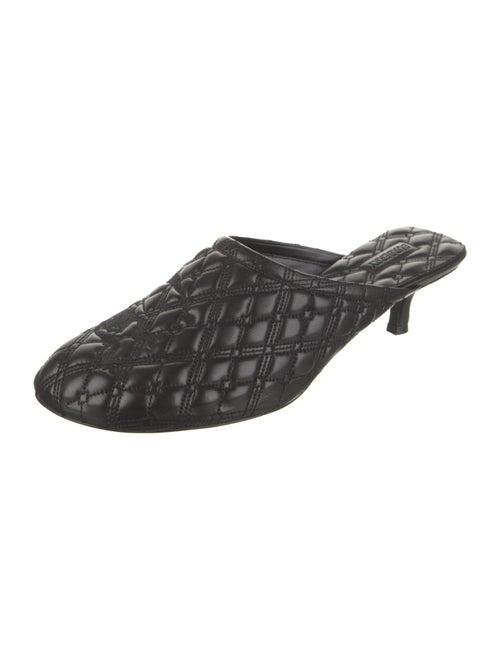 Burberry Leather Mules