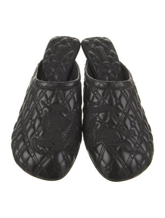 Burberry Leather Mules