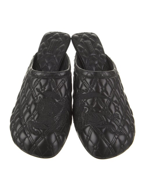 Burberry Leather Mules