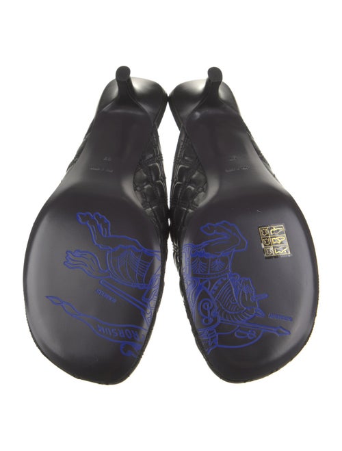 Burberry Leather Mules