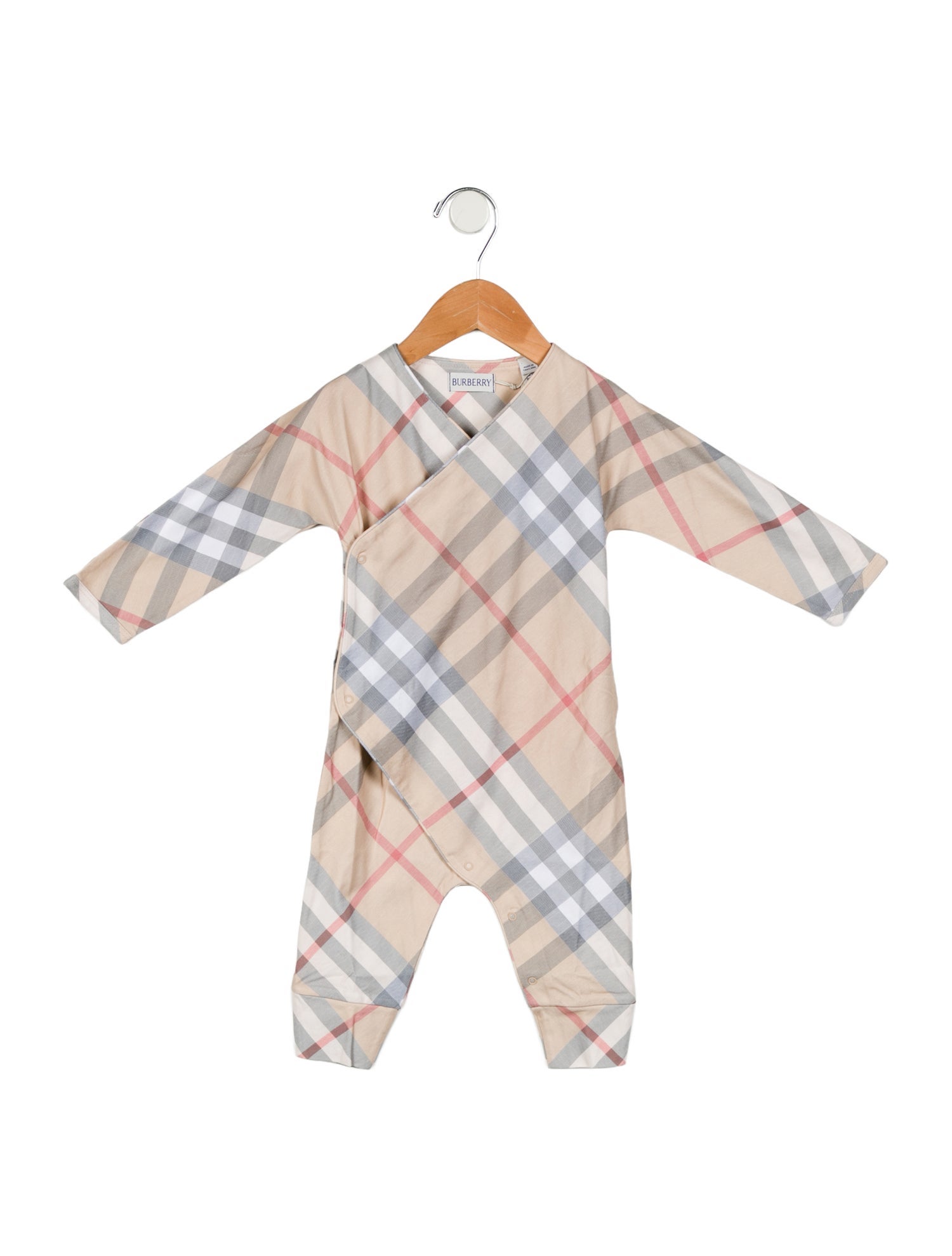 Burberry Infants' Checkprint One Piece w/Tags