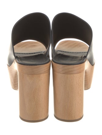 Burberry Leather Slides