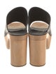 Burberry Leather Slides