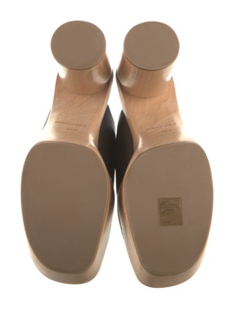 Burberry Leather Slides