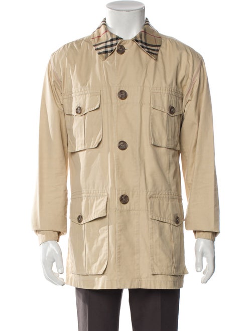 Burberry London Nova Check Pattern Utility Jacket