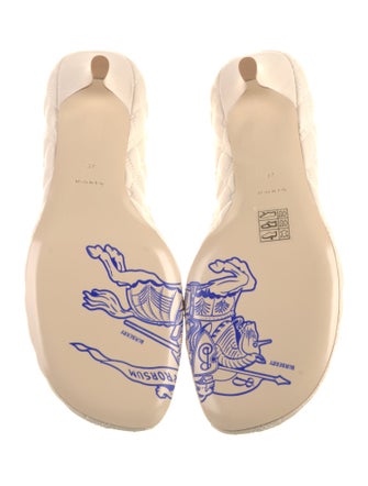 Burberry Leather Pumps