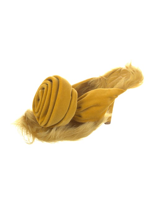 Burberry Velvet Slides