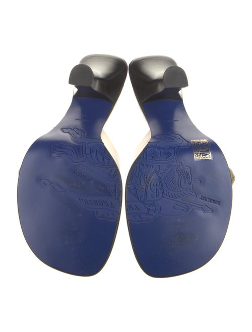 Burberry Leather Slides