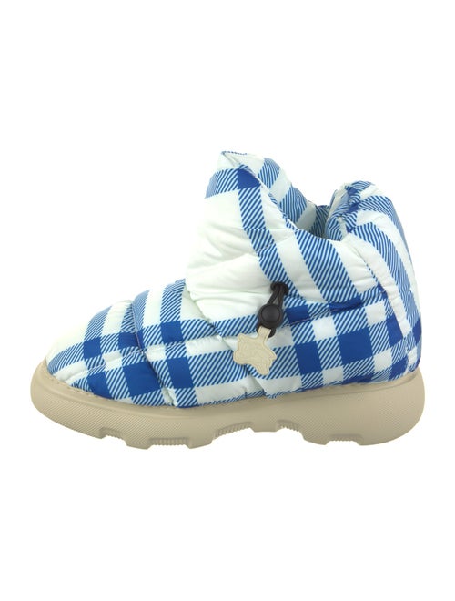 Burberry Nylon Printed Rain Boots