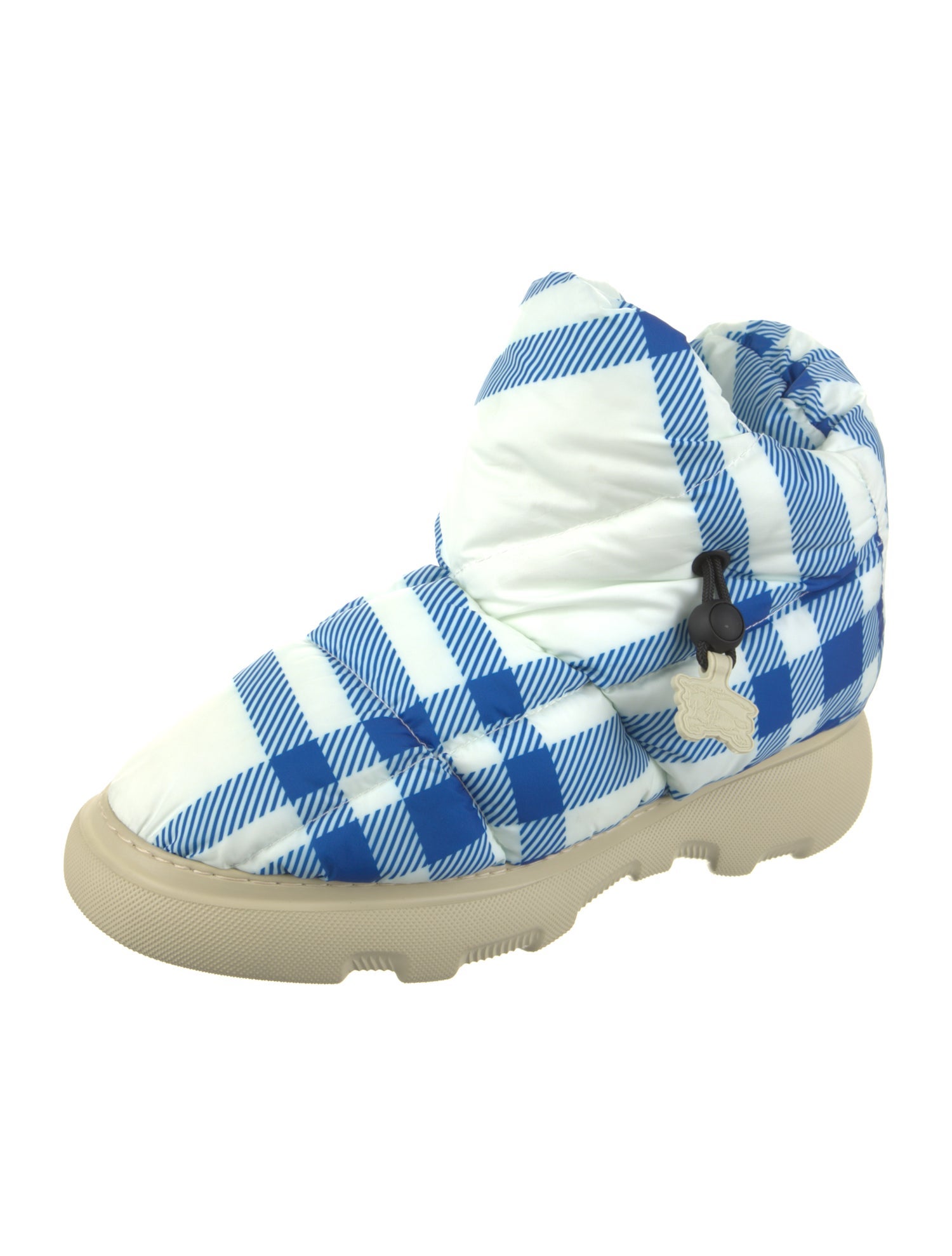 Burberry Nylon Printed Rain Boots