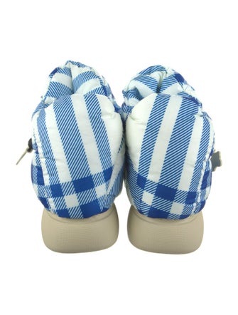 Burberry Nylon Printed Rain Boots