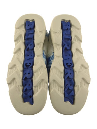 Burberry Nylon Printed Rain Boots