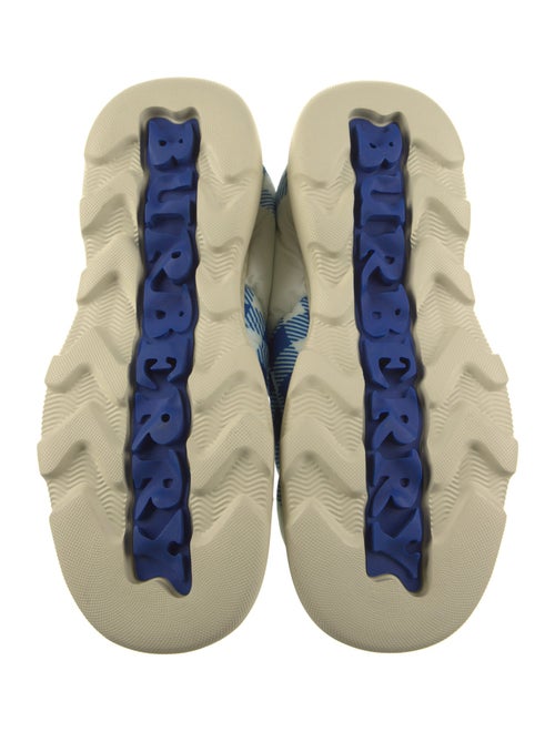 Burberry Nylon Printed Rain Boots