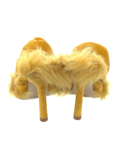 Burberry Velvet Slides