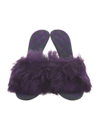 Burberry Leather Slides