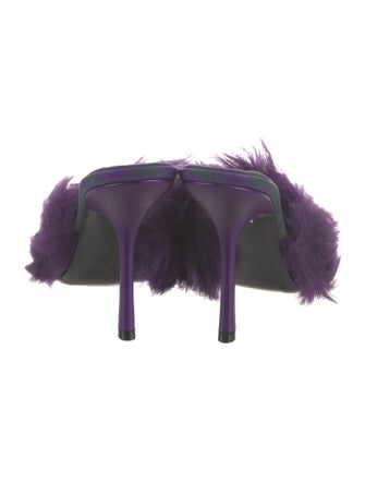 Burberry Leather Slides