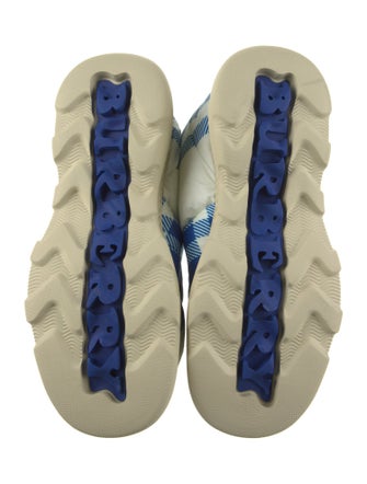 Burberry Nylon Printed Rain Boots