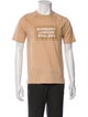 Burberry Graphic Print Crew Neck T-Shirt