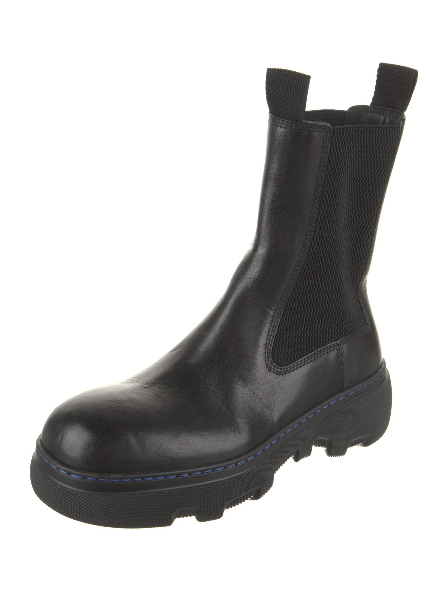 Burberry Leather Chelsea Boots