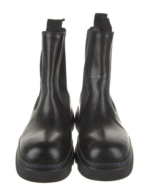 Burberry Leather Chelsea Boots