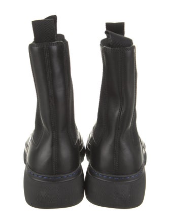 Burberry Leather Chelsea Boots