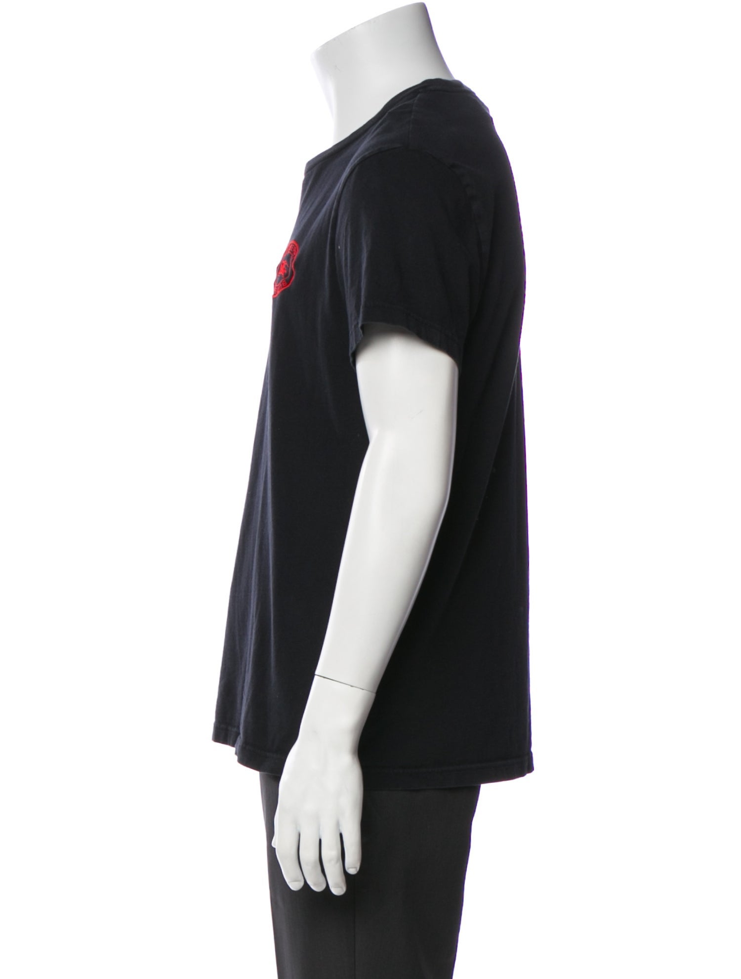 Burberry Nova Check Pattern Crew Neck T-Shirt