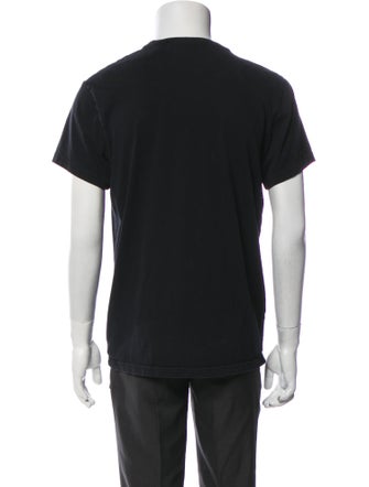 Burberry Nova Check Pattern Crew Neck T-Shirt