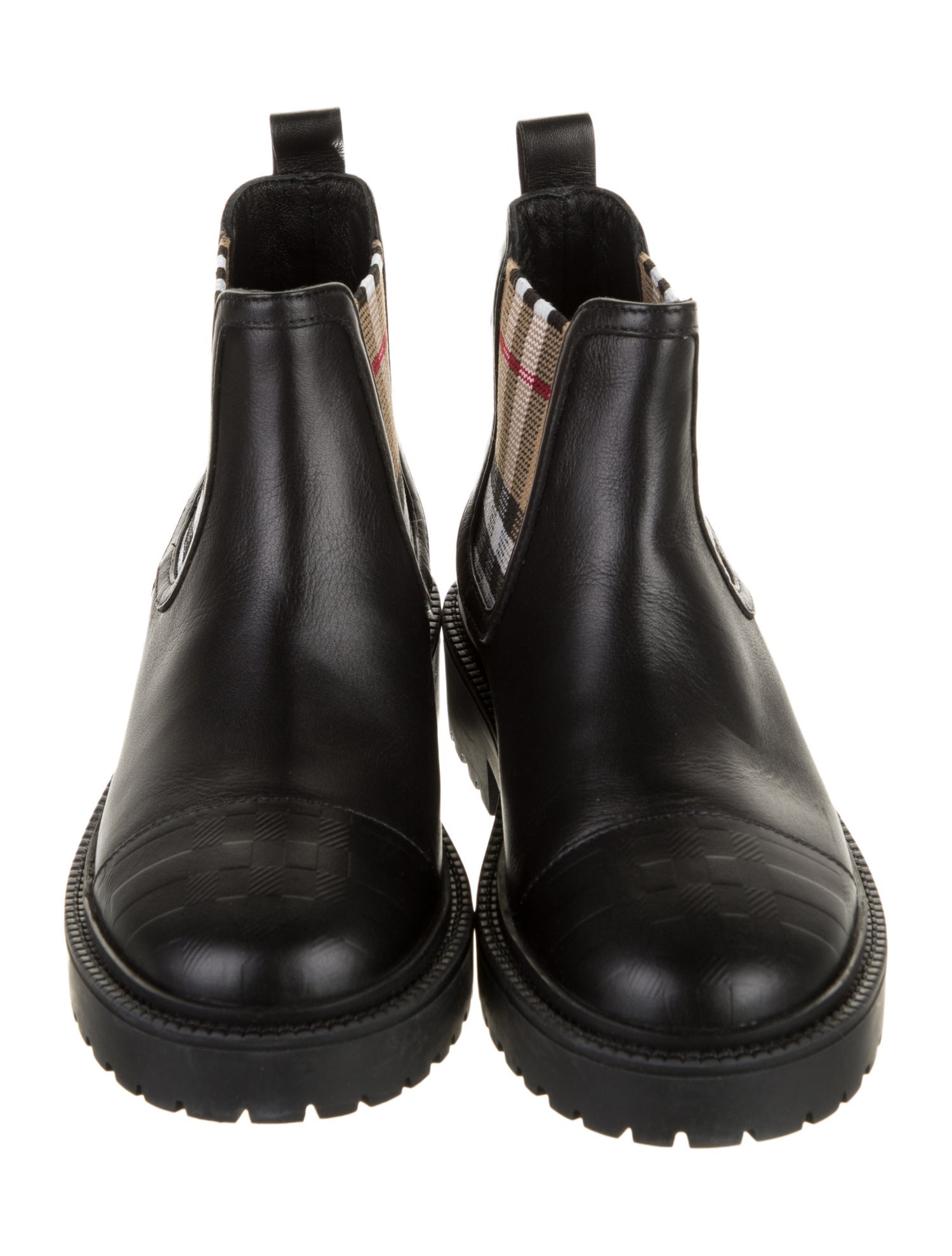 Burberry Leather Ankle Chelsea Boot