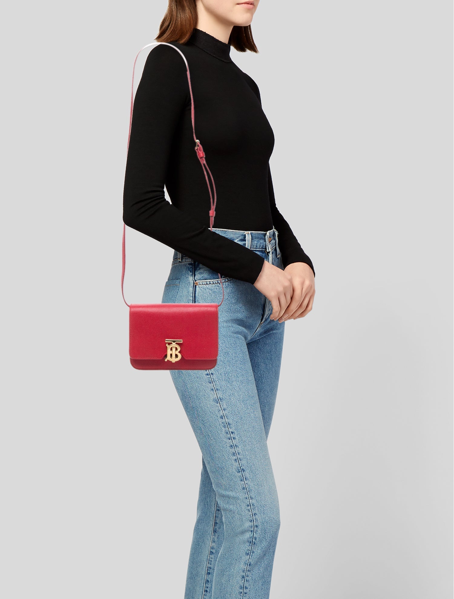 Burberry TB Monogram Crossbody Bag