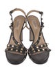 Burberry Leather Slingback Sandals
