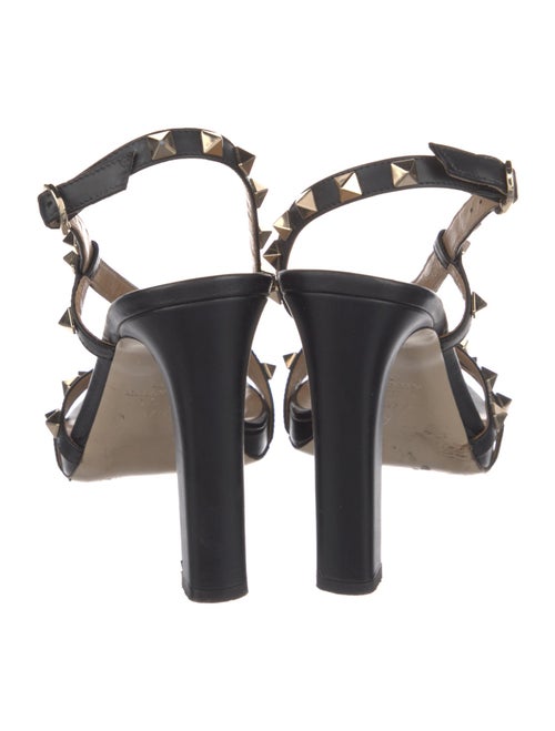 Burberry Leather Slingback Sandals