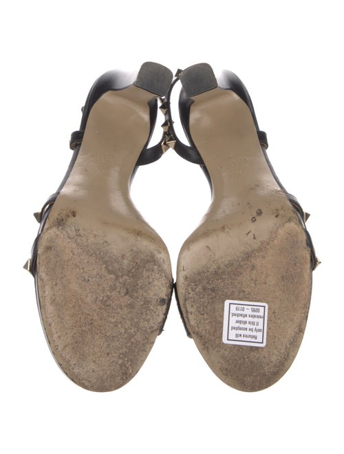 Burberry Leather Slingback Sandals