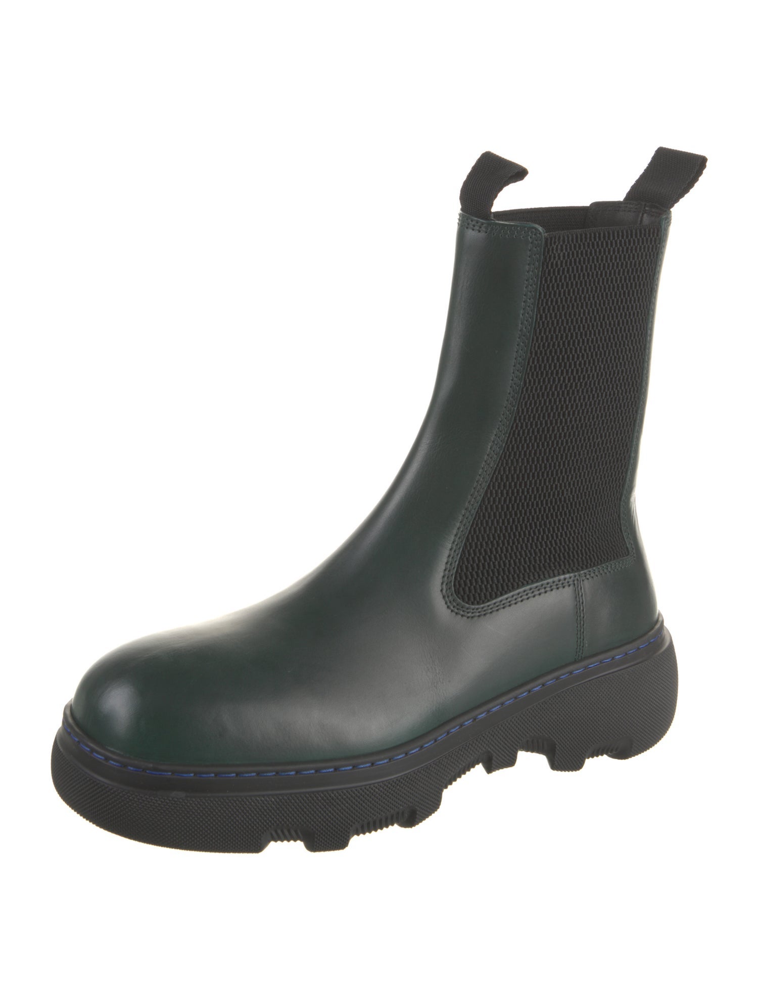 Burberry Leather Chelsea Boots